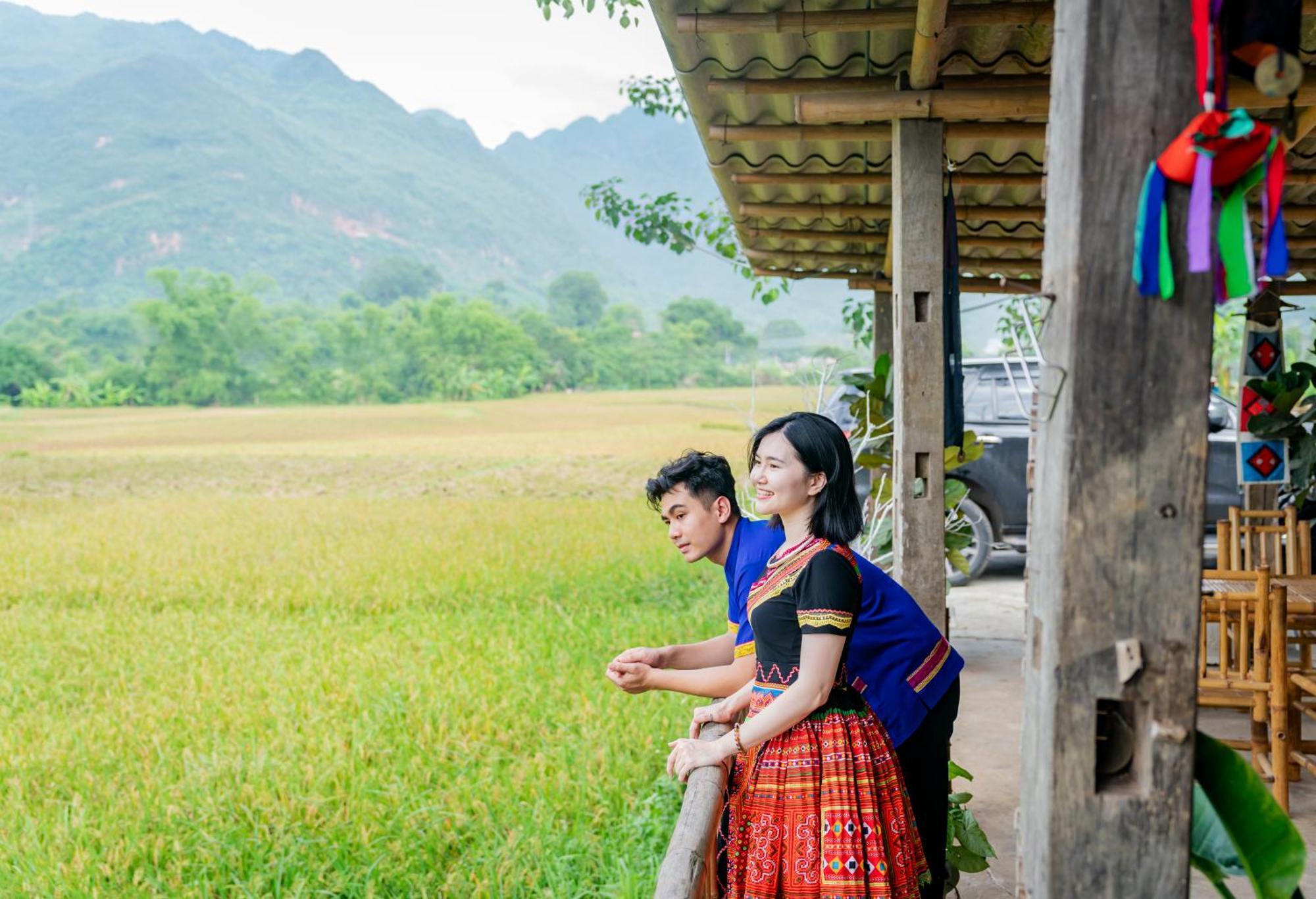 Mai Chau Moment Spa & Resort Exteriör bild