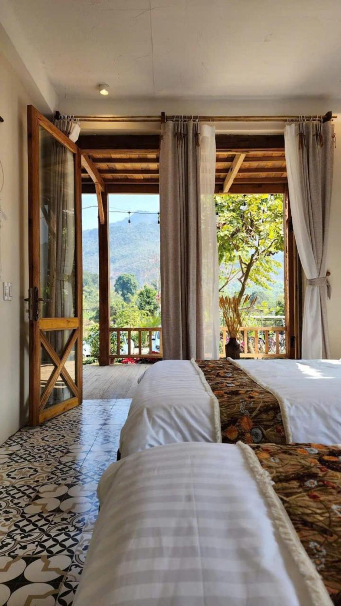 Mai Chau Moment Spa & Resort Exteriör bild