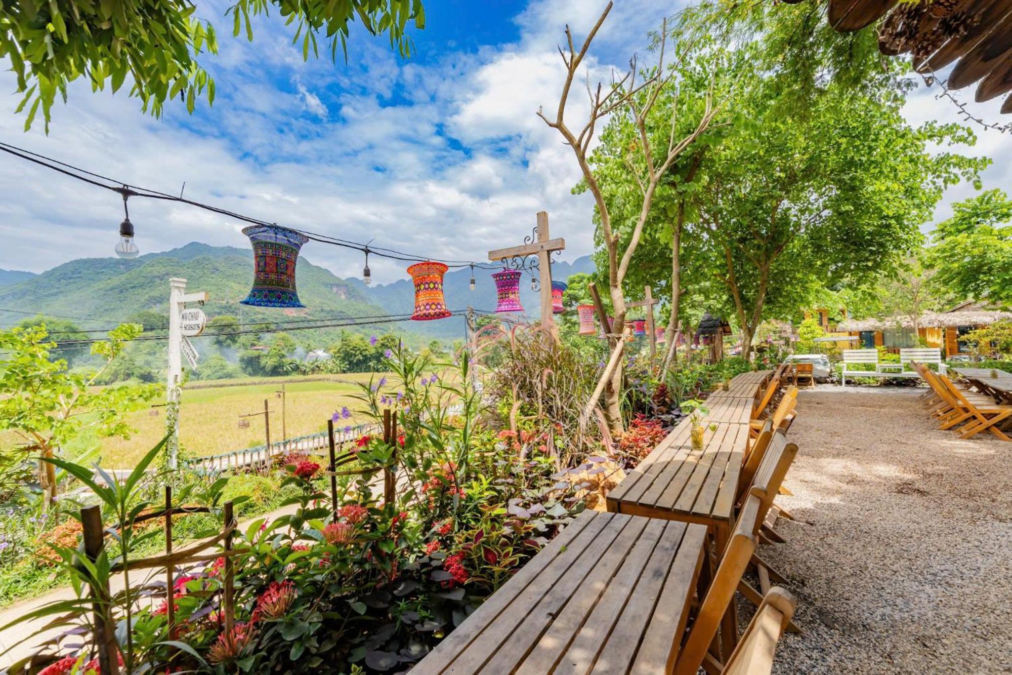 Mai Chau Moment Spa & Resort Exteriör bild